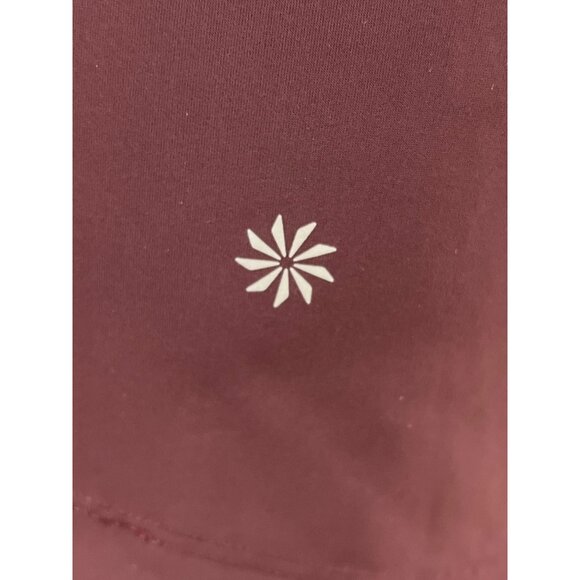 Athleta Womens Long-Sleeve Burgundy Performance Top SP Lightweight Stretch Activ - Picture 5 of 5